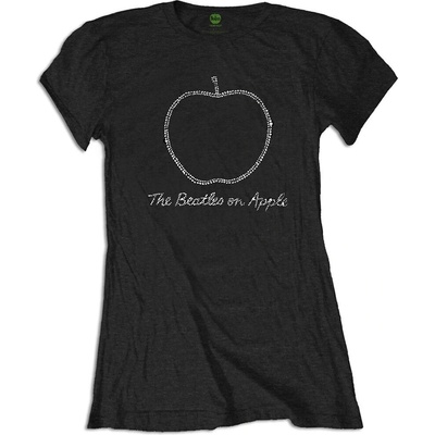 The Beatles On Apple Crystals (Embellished) Black S Дамски Риза (<![CDATA[BEATTEE302LB01]]>)