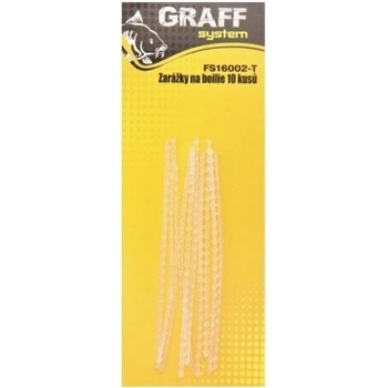 Graffishing Zarážky na boilie transparent 10ks