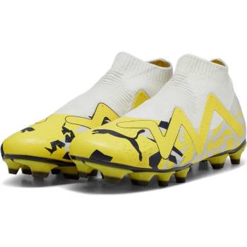 PUMA Футболни бутонки Puma Future Match. 3 Firm Ground Laceless Football - Grey/Yellow