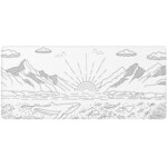 Dark Project Геймърски Dark Project - Nostra White XL (FSH-DP-PAD-TNOSTRA-WH-XL)