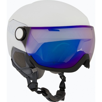 Bollé Ски каска Bollé V-Ryft Pure pearl matte/photochromic blue