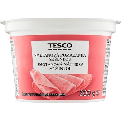 Tesco Smotanová nátierka so šunkou 200 g