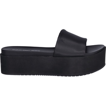 Calvin Klein Flatform sandal slide innylon 38