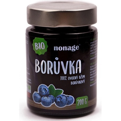 NONAGE Čučoriedkový ovocný džem premium Bio 200 g