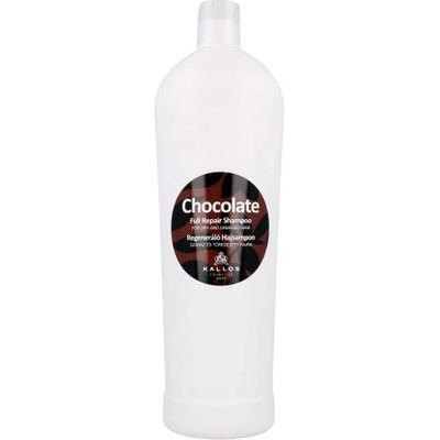 Kallos Chocolate 1000 ml регенериращ шампоан за сухи и изтощени коси за жени