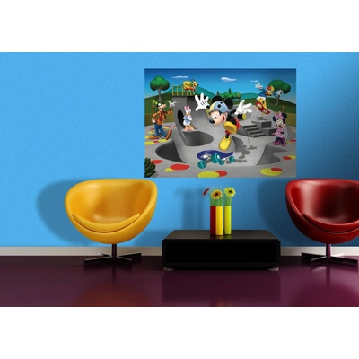 AG Design FTDNM-5229 Dětská vliesová fototapeta Mickey freestyle rozměry 160 x 110 cm