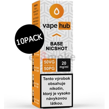Vapehub BASE NICSHOT 50VG/50PG 20 mg 10 x 10 ml