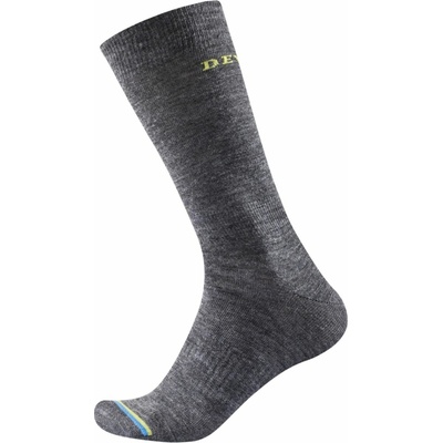 Devold HIKING MERINO LINER Tmavě šedá Žlutá
