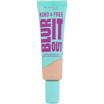 Rimmel London Kind & Free Blur It Out Mattifying Skin Tint 163 Golden Vanilla W Make-up 30 ml