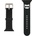 Karl Lagerfeld Каишка за часовник Karl Lagerfeld Choupette Head Watch Strap за Apple Watch 38/40mm - Черна