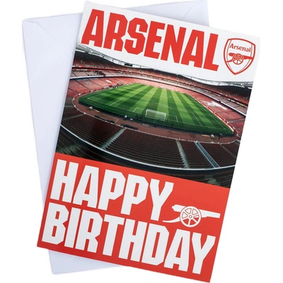 Fan-shop Blahopřání ARSENAL FC Musical Birthday Card