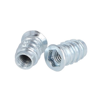 SISO Závrtná matica M-M8x12x20mm zinok