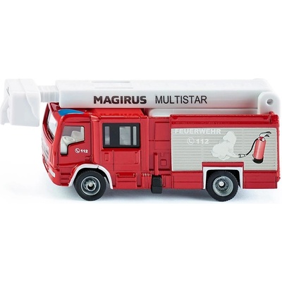 Siku Super 1749 požiarnické auto s teleskopickým zdvihákom 1:87
