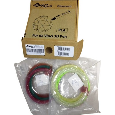 XYZprinting RFPLDXTW00H PLA 1.75 mm rôzne farby triedené 1 ks