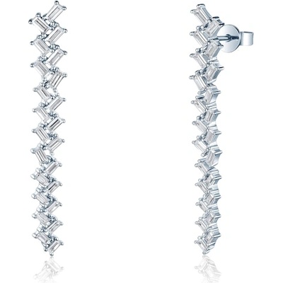 SAVICKI Обеци Savicki: сребро, кубичен цирконий