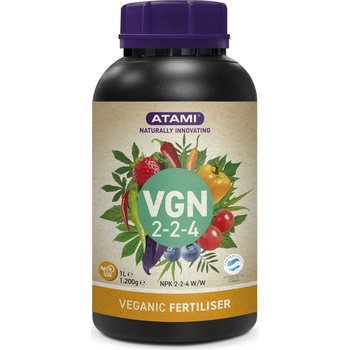 Atami VGN 2-2-4 Vegan hnojivo na růst 1 l