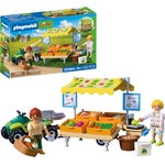 Playmobil | Country | Market Stall | Mobile sales stand with quad, fresh products & many accessories | For children aged 4 and up | 72164 - boombuy