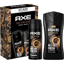 Axe Dark Temptation Axe Dark Temptation dezodorant v spreji 150 ml + Axe Dark Temptation sprchový gél 250 ml