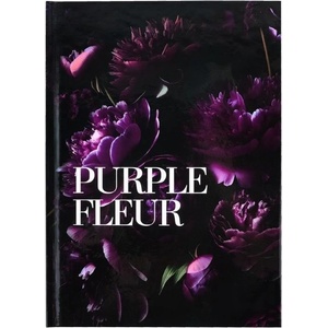  Тетрадка Axent Purple fleur A5 96 л. сп. тв. к (1120766-8459-2-A)