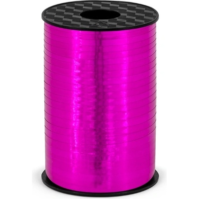 PartyDeco Металична лента за балони - магента 225 м