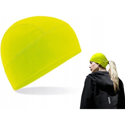 Beechfield Sportovní softshell čepice Tech Beanie fluorescenční žlutá
