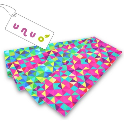 Unuo separační plena Triangl kluk modro-zelený