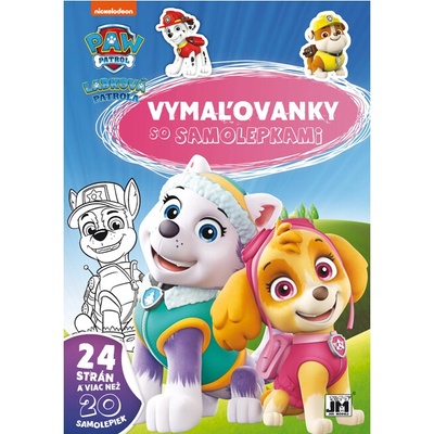 Vymaľovánky A4+ JM Paw Patrol