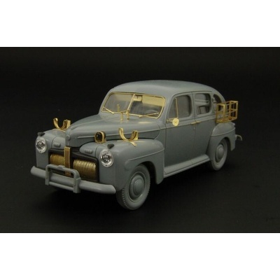 TAMIYA Hauler U S Army Staff Car 1942 PE and resin parts for kit 1:48