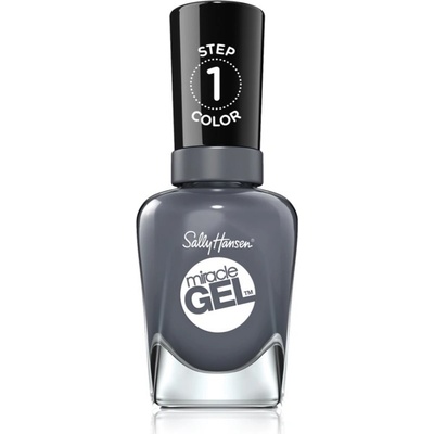 Sally Hansen Miracle gélový lak na nechty bez použitia Uv Led lampy 809 Slate R Girl 14.7 ml
