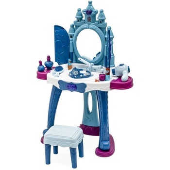 Baby Mix Детска тоалетка леден свят със светлина, музика и столче baby mix