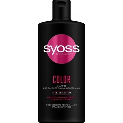 Syoss šampón color Tsubaki blossom 440ml