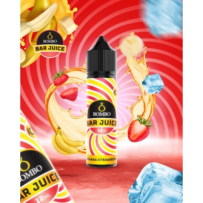 Bombo Bar Juice Banana Strawberry 12ml/60ml Flavorshot
