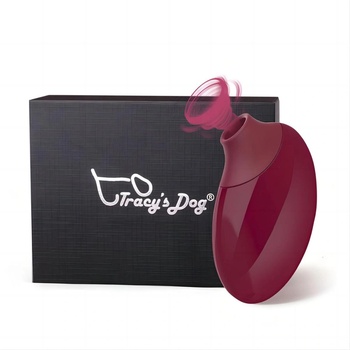 Image 1 of Tracy's Dog Flamingo Clitoral Sucking Vibrator Wine Red