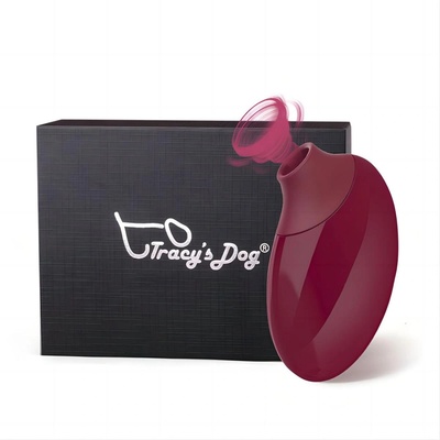 Tracy's Dog Flamingo Clitoral Sucking Vibrator Wine Red