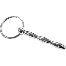 Rouge Stainless Steel Hollow Ribbed Urethral Probe