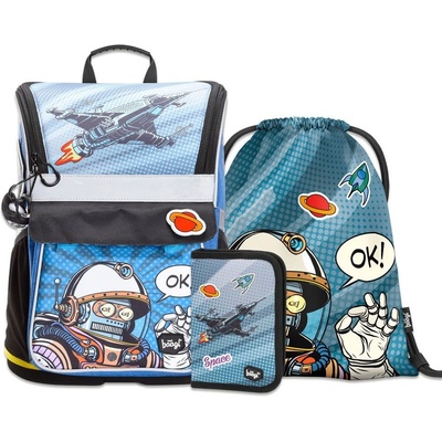 Baagl SET 3 Zippy Spaceman