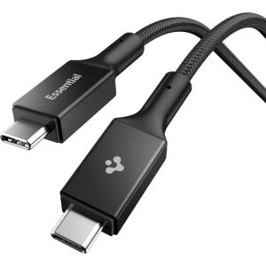Spigen EB24015CC Essential USB-C кабел 240W 150см черен (ACA10423)