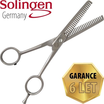 Mars Nůžky Efilační hrubší oboustranné s podpěrkou 16,7 cm – Zboží Mobilmania