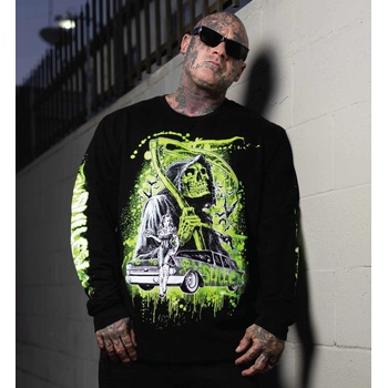 SULLEN мъжка тениска с дълъг ръкав sullen - never late - scm7525_jtbk