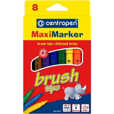 Centropen Maxi Brush 8773 8 ks