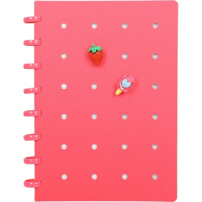 STREET Тетрадка Street DIY, А5, ШР, 80л, спирала, PP корица (33878-А)