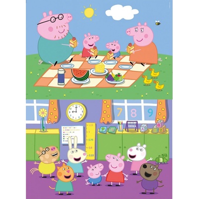 Clementoni Prasiatko Peppa 2x60 dielov