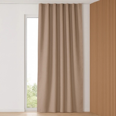 Takoy Blackout závěs 140x300 na univerzální pásce hnědý-HT-00466 | 140 x 300 cm