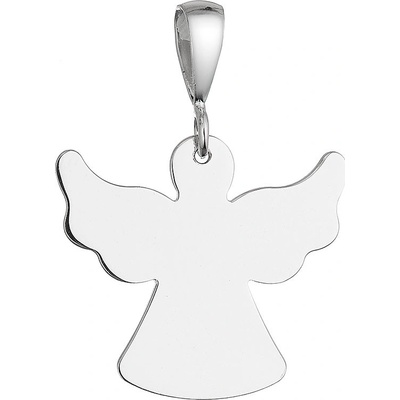 Evolution Group Stříbrný přívěsek anděl 64091
