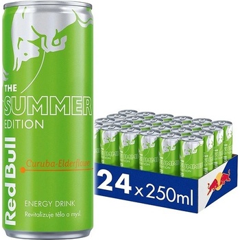 Red Bull Summer Edition Curuba bezový květ 24 x 250 ml