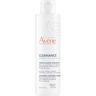 Avène Cleanance Успокояващ измивен крем Hydra, 200 ml