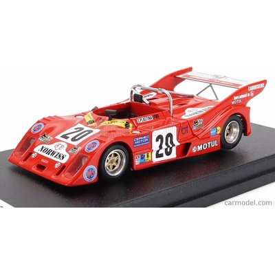 Trofeu Cheetah G601 Cosworth S4 Team Cheetah Racing N 20 24h Le Mans 1978 S.plastina M.luini J.d.grandjean Red 1:43
