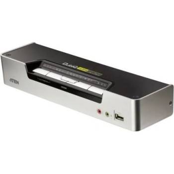 Aten CS-1794 4-Port HDMI USB 2.0 KVMP Switch, 4x HDMI Cables, 2-port Hub,HD Audio