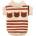 Tiger`s Heart Пуловер за куче Brown Teddy Stripes
