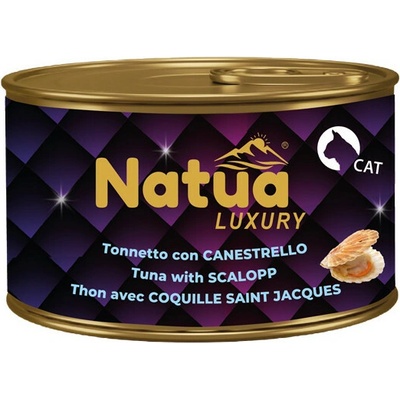 Natua Cat Adult Luxury Filety z tuniaka a mušľa 85 g
